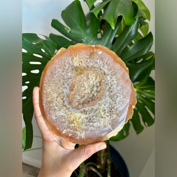 Agate Half Geode - Picture 2 of 5